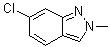 structure of CAS# 541539-87-1, 6-Chloro-2-methyl-2H-indazole