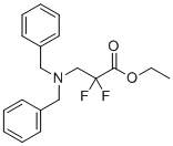 结构式 CAS# 541547-36-8, 乙基3-(二苄基氨基)-2,2-二氟丙酸酯