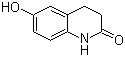 结构式 CAS# 54197-66-9, 6-羟基-3,4-二氢-2(1H)-喹啉酮; 6-羟基-3,4-二氢-2(1H)-喹诺酮
