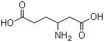 结构式 CAS# 5427-96-3, 3-氨基己二酸