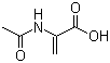 structure of CAS# 5429-56-1, 2-Acetamidoacrylic acid;2-(Acetylamino)-2-propenoic acid