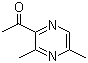 structure of CAS# 54300-08-2, 2-Acetyl-3,5-dimethylpyrazine;1-(3,5-Dimethylpyrazinyl)ethan-1-one