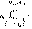 structure of CAS# 54321-79-8, 4-Amino-3,5-dinitrobenzamide;NSC 155951