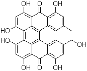 结构式 CAS# 54328-09-5, 原伪金丝桃素