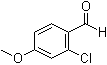 structure of CAS# 54439-75-7, 2-Chloro-4-methoxybenzaldehyde