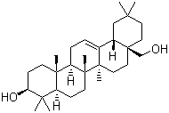 structure of CAS# 545-48-2, Erythrodiol;Olean-12-ene-3b,28-diol