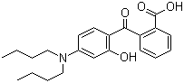 2-[4-(Dibutylamino)-2-hydroxybenzoyl]benzoic acid molecular structure (CAS 54574-82-2)