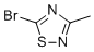 structure of CAS# 54681-68-4, 5-Bromo-3-methyl-1,2,4-thiadiazole