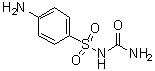 结构式 CAS# 547-44-4, 磺胺脲
