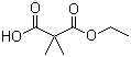 3-Ethoxy-2,2-dimethyl-3-oxopropanoic acid molecular structure (CAS 5471-77-2)