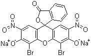 Eosin B molecular structure (CAS 548-24-3)