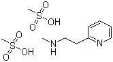 structure of CAS# 54856-23-4, Betahistine mesylate ;N-Methyl-2-pyridineethylamine dimethanesulphonate