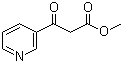 结构式 CAS# 54950-20-8, 烟酰乙酸甲酯