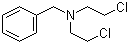 structure of CAS# 55-51-6, N,N-Bis(2-chloroethyl)benzenemethanamine