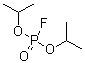 structure of CAS# 55-91-4, Neoglaucit;Diflupyl; Diisopropoxyphosphoryl fluoride; Diisopropyl fluorophosphate; Diisopropyl phosphofluoridate; Diisopropyl phosphorofluoridate; Dyflos; Floropryl; Fluorodiisopropyl phosphate; Fluostigmine; Isoflurophate