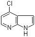 结构式 CAS# 55052-28-3, 4-氯-7-氮杂吲哚; 4-氯-1H-吡咯并[2,3-b]吡啶