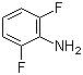 结构式 CAS# 5509-65-9, 2,6-二氟苯胺