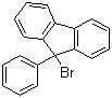 structure of CAS# 55135-66-5, 9-Bromo-9-phenylfluorene;9-Bromo-9-phenyl-9H-fluorene