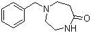 结构式 CAS# 55186-89-5, 1-苄基-1,4-二氮杂环庚-5-酮