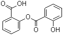 structure of CAS# 552-94-3, Sasapyrine;2-Salicylsalicylic acid; 2-Hydroxybenzoic acid 2-carboxyphenyl ester; Amigesic; Diagen; Disalcid; Mono-gesic; Salflex; Salgesic; Salicylylsalicylic acid; Salsalate; Salsitab