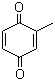 structure of CAS# 553-97-9, p-Toluquinone;2-Methyl-2,5-cyclohexadiene-1,4-dione