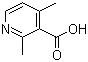 structure of CAS# 55314-30-2, 2,4-Dimethylpyridine-3-carboxylic acid;2,4-Dimethylnicotinic acid; 2,4-Dimethyl-3-carboxypyridine