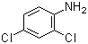 2,4-Dichloroaniline molecular structure (CAS 554-00-7)