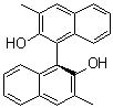 structure of CAS# 55515-99-6, (1S)-3,3'-Dimethyl[1,1'-binaphthalene]-2,2'-diol;(S)-3,3'-Dimethyl-1,1'-bi-2-naphthol; (S)-3,3'-Dimethyl-1,1'-binaphthalene-2,2'-diol; (S)-3,3'-Dimethyl-2,2'-dihydroxy-1,1'-binaphthyl; (S)-3,3'-Dimethyl-BINOL