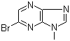 structure of CAS# 55635-64-8, 6-Bromo-1-methylimidazo[4,5-b]pyrazine;1-Methyl-6-bromoimidazo[4,5-b]pyrazine