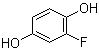structure of CAS# 55660-73-6, Fluorohydroquinone;2-Fluoro-1,4-benzenediol; 2-Fluoro-4-hydroxyphenol; 2-Fluorohydroquinone; 2-Fluoro-1,4-benzenediol; o-Fluorine hydroquinone