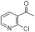 结构式 CAS# 55676-21-6, 1-(2-氯-3-吡啶基)-1-乙酮