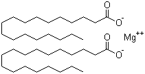 structure of CAS# 557-04-0, Magnesium stearate ;Octadecanoic acid magnesium salt