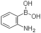 结构式 CAS# 5570-18-3, 2-氨基苯硼酸