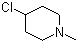 structure of CAS# 5570-77-4, 4-Chloro-N-methylpiperidine