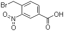structure of CAS# 55715-03-2, 4-Bromomethyl-3-nitrobenzoic acid;3-Nitro-4-(bromomethyl)benzoic acid