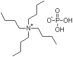 结构式 CAS# 5574-97-0, 四丁基磷酸氢铵