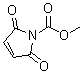 structure of CAS# 55750-48-6, N-(Methoxycarbonyl)maleimide;N-(Carbomethoxy)maleimide