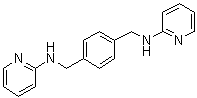 structure of CAS# 55778-02-4, N,N'-Di-2-pyridinyl-1,4-benzenedimethanamine