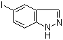 structure of CAS# 55919-82-9, 5-Iodo-1H-indazole;5-Iodoindazole