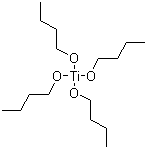 structure of CAS# 5593-70-4, Tetrabutyl titanate;Titanium tetrabutanolate; Titanium(IV) n-butoxide; TNBT