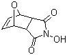 structure of CAS# 5596-17-8, N-Hydroxy-3,6-epoxy-1,2,3,6-tetrahydrophthalimide;N-Hydroxy-1,4-epoxy-5-cyclohexene-2,3-dicarboximide