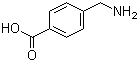 结构式 CAS# 56-91-7, 4-氨甲基苯甲酸; 对氨甲基苯甲酸