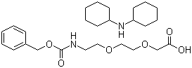 结构式 CAS# 560088-84-8, 3-氧代-1-苯基-2,7,10-三氧杂-4-氮杂-12-十二酸二环己胺盐