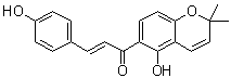 结构式 CAS# 56083-03-5, 4-Hydroxylonchocarpin