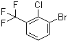 structure of CAS# 56131-47-6, 3-Bromo-2-chlorobenzotrifluoride;2-Chloro-3-(trifluoromethyl)bromobenzene