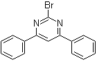 结构式 CAS# 56181-49-8, 2-溴-4,6-二苯基嘧啶