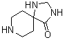 structure of CAS# 56186-25-5, 4-Oxo-1,3,8-triazaspiro[4.5]decane;1,3,8-Triazaspiro[4.5]decan-4-one