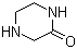 结构式 CAS# 5625-67-2, 2-哌嗪酮; 哌嗪-2-酮