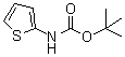 structure of CAS# 56267-50-6, tert-Butyl 2-thienylcarbamate;2-(N-tert-Butoxycarbonylamino)thiophene; NSC 263609; Thiophen-2-ylcarbamic acid tert-butyl ester