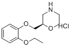 结构式 CAS# 56287-63-9, (R)-维洛沙嗪盐酸盐